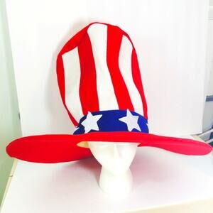 Giant Uncle Sam USA patriotic 4th July novelty Hat